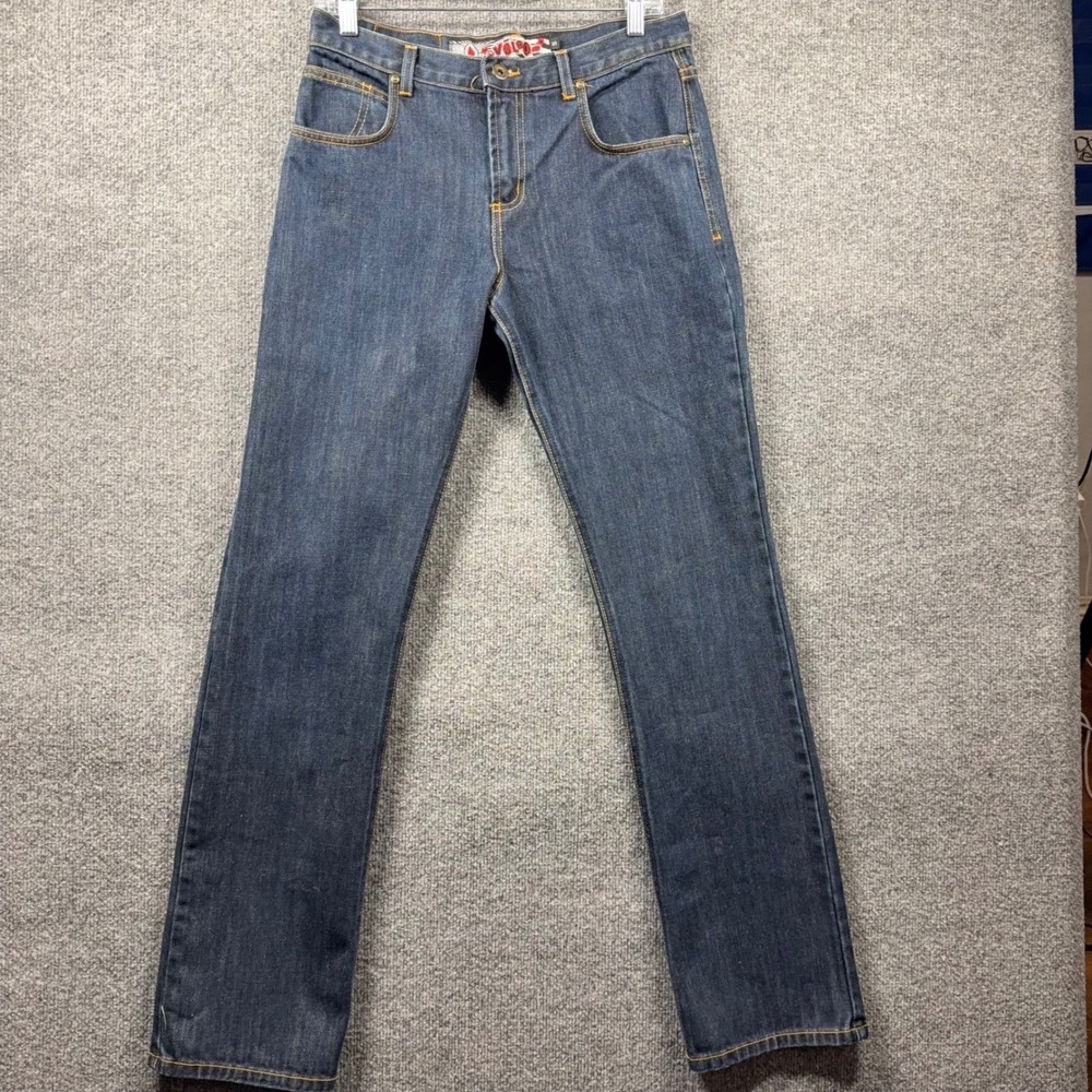 Vintage Volcom Stone Age Jeans‎ 5 Y2K Skater Girl Made in the USA Rare Pink Tag